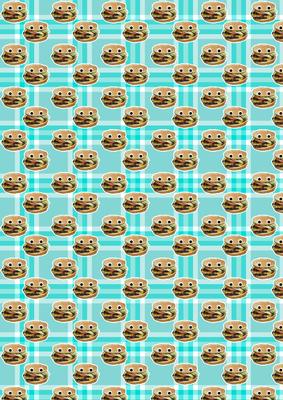Father's Day Birthday Burger Paper