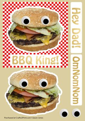 Father's Day Birthday Burger