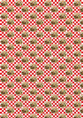 Father's Day Birthday Burger Paper