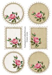 Pretty Rose Topper Set