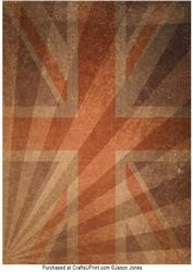 Vintage Union Flag (union Jack) Background