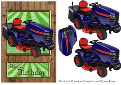 Birthday Lawn Mower
