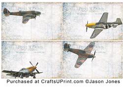 Vintage Aeroplane Postcards