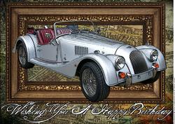 Morgen Roadster A4 Card Front.