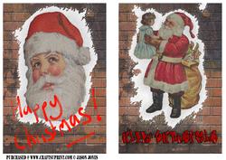 Street Art Style Christmas Cards