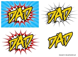 cup872184_1068 - Dad Comic Book Style