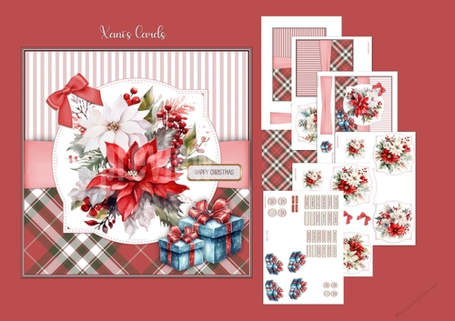 Christmas Flowers mini kit