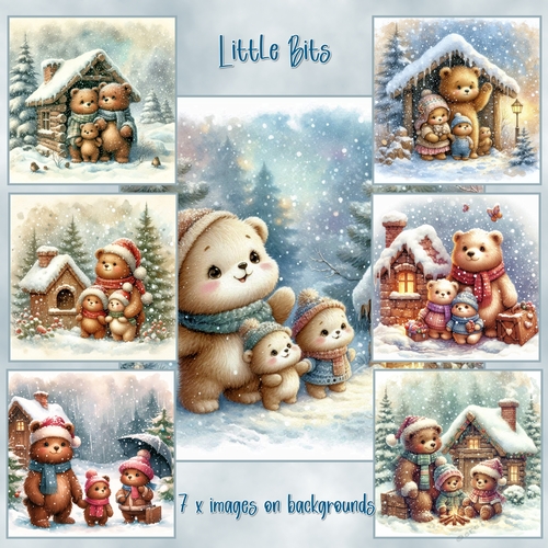 Little Bits Winter Bears