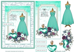 Turquoise Mannequin sheet