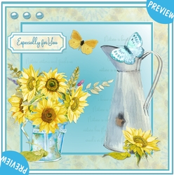 Sunflowers and things mini kit