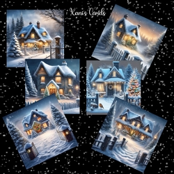Christmas Cottage Scenes 2