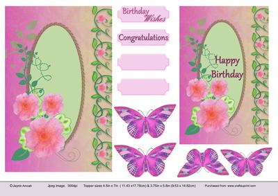 Flowers and Butterflies