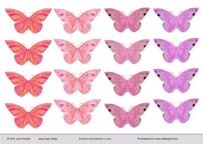 Pink Butterflies