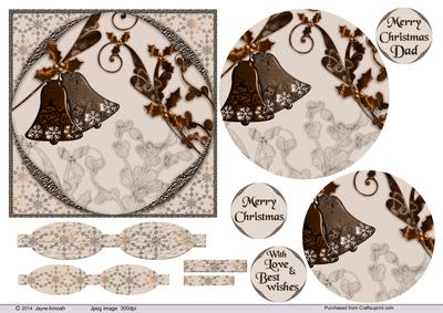 5.5 Christmas Bells in Browns