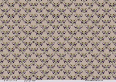 Christmas Holly Decorative Background 3