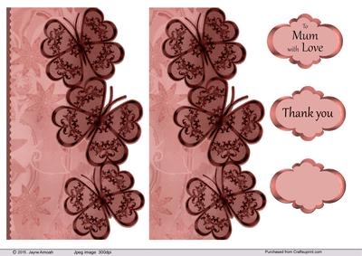Butterfly Side Edged Topper