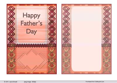 Happy Father's Day with Insert