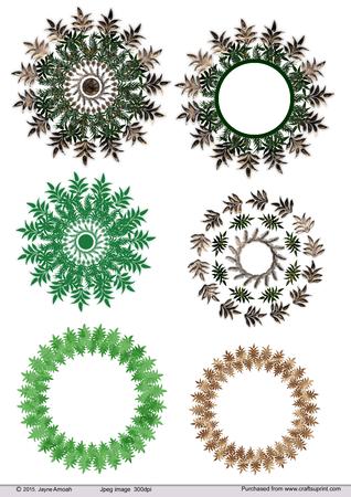 Decrative Circles and Wreaths -2