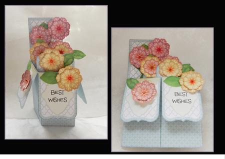 Box of Flowers 3D Card