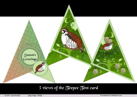 Teepee-patridge in a Pear Tree
