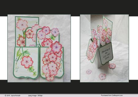 Box of Pinks and Orange Flowers 6
