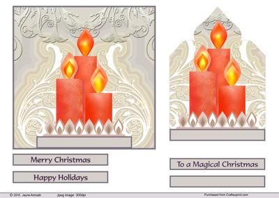 Christmas Candles 3