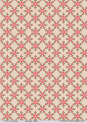 A4 Angel Christmas Background Paper
