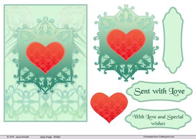 Decorative Framed Heart