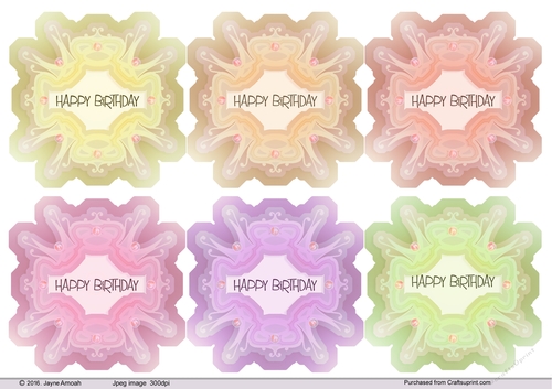 Sentiment tags - Happy Birthday