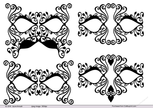 Mask in Black- Kit