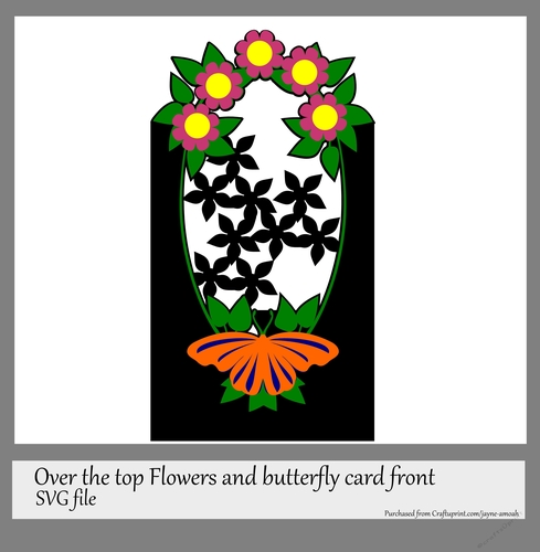 Over the Top, Flowers and Butterfly