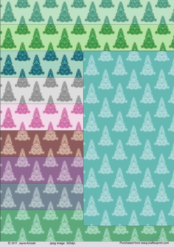 10 Christmas Tree Backgroud paper