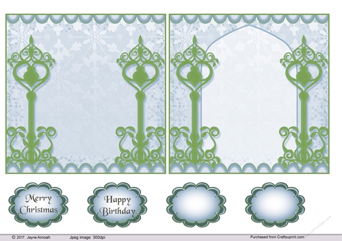 Snowy background for the winter season 3