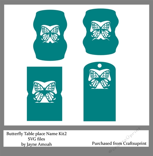 Butterfly Place Names and tag 2
