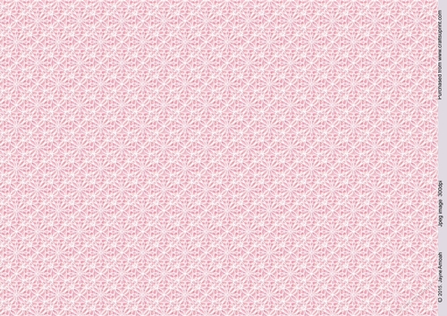 Pink and white Lace 1B, A4 paper