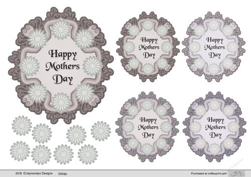 Mothers Day, Card front 2