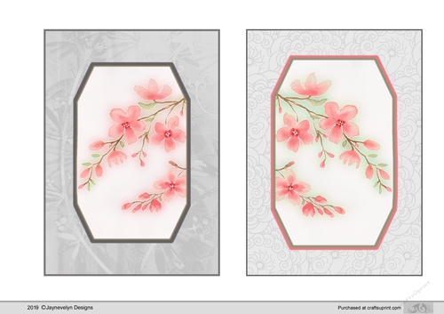 Pink Spring Blossoms toppers