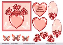 Decorative Red Heart