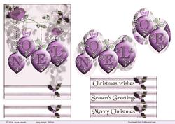 Noel Baubles with Robins 2
