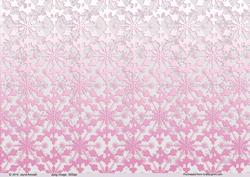 Pink Snowflake Background Paper