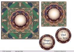 6x6 Decorative Tile 2