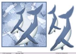 Blue Whale and Baby