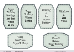 Birthday sentiments for Men 3