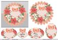 Orange Rose Garland - Hugs and Kissess