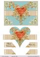 Decorative Hearts 3-heart Decoupage