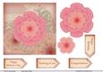 Vintage Pinks and Brown Floral Topper