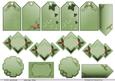 Holly and Ivy Christmas Tags and Labels2