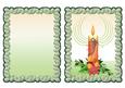 Christmas Candle with Christmas Florals 3
