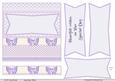 50s Style Card in Pale Purple