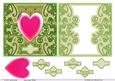 Valentine Topper in Olive Greens